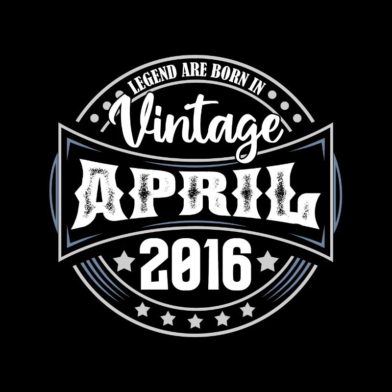April 2016. Geburtstagsgeschenk April 2016 April