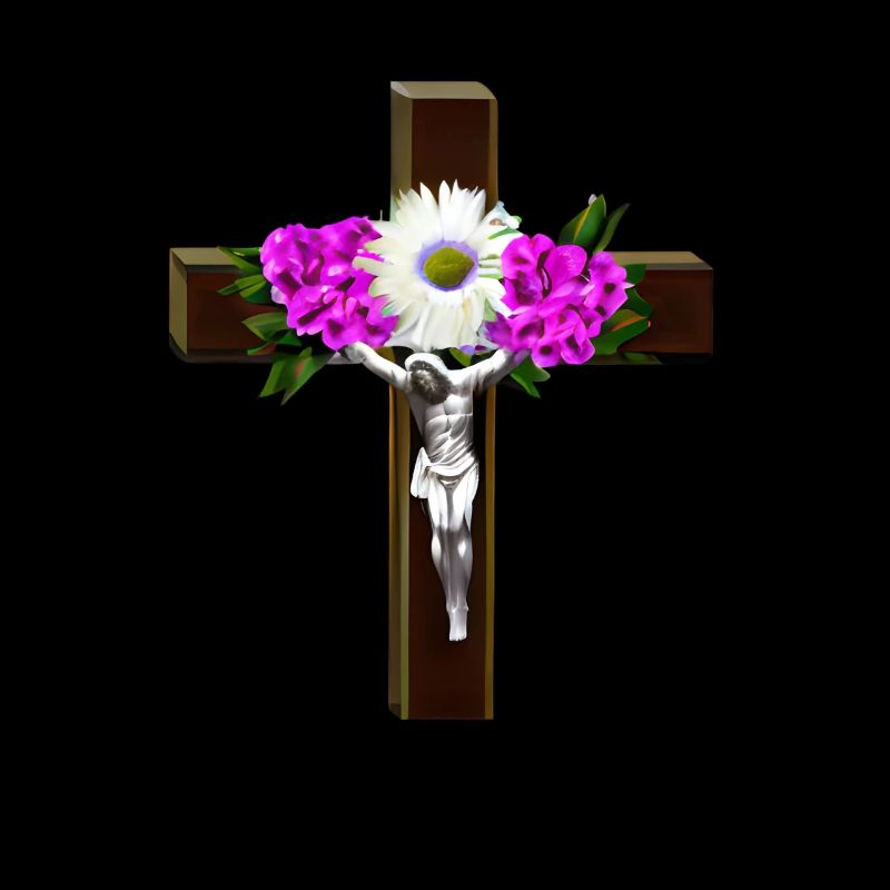 Fleurs de la Croix de Jésus