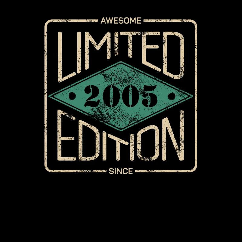 Awesome Since 2005 Retro Vintage Design