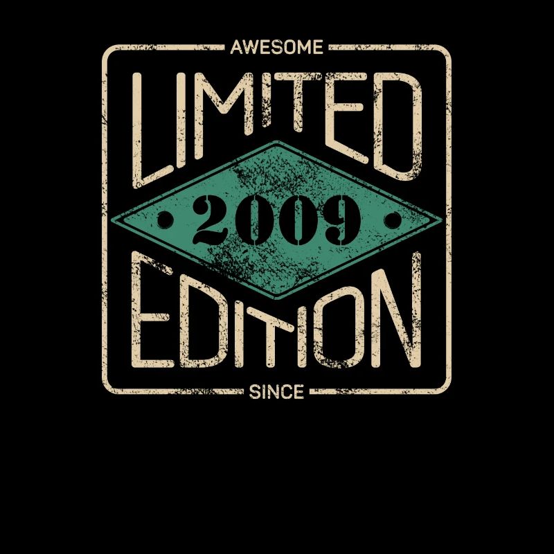 Awesome Since 2009 Retro Vintage Design