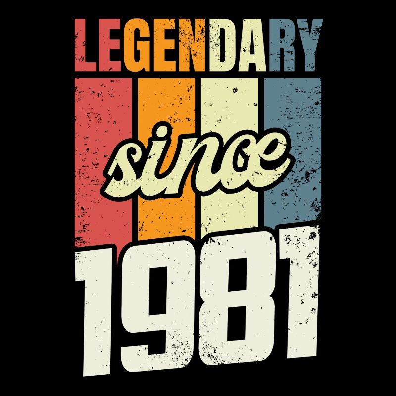 42e anniversaire Niveau 42 ans 1981 Cadeau de décoration