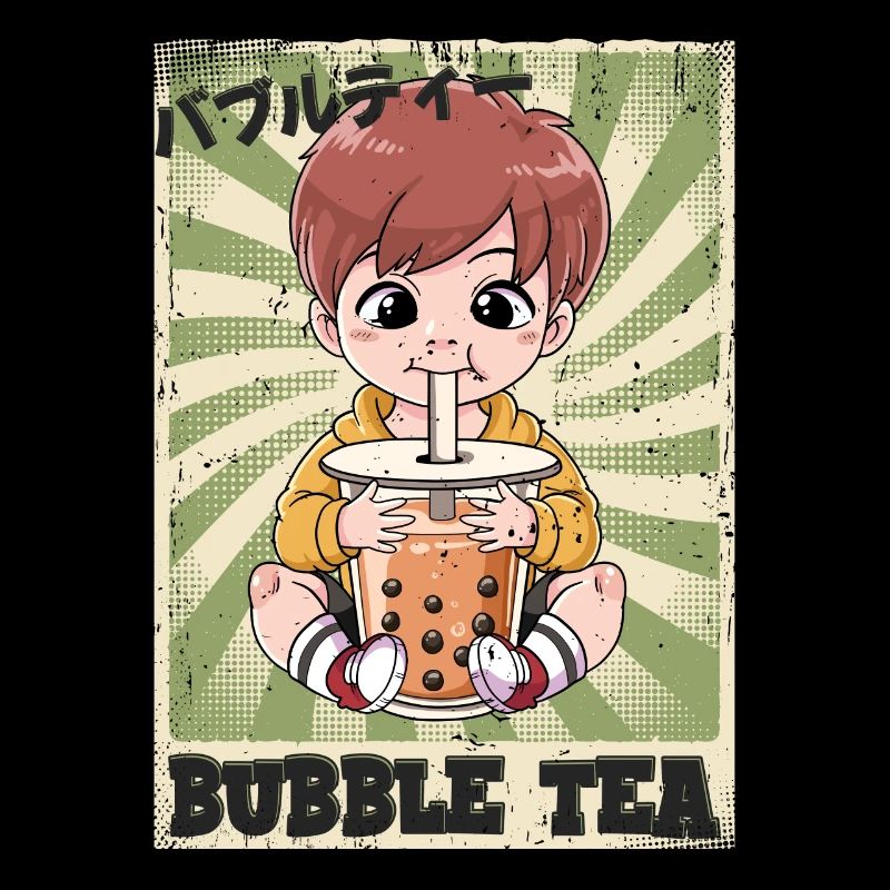 Boba Tea Boy Bubble Tea