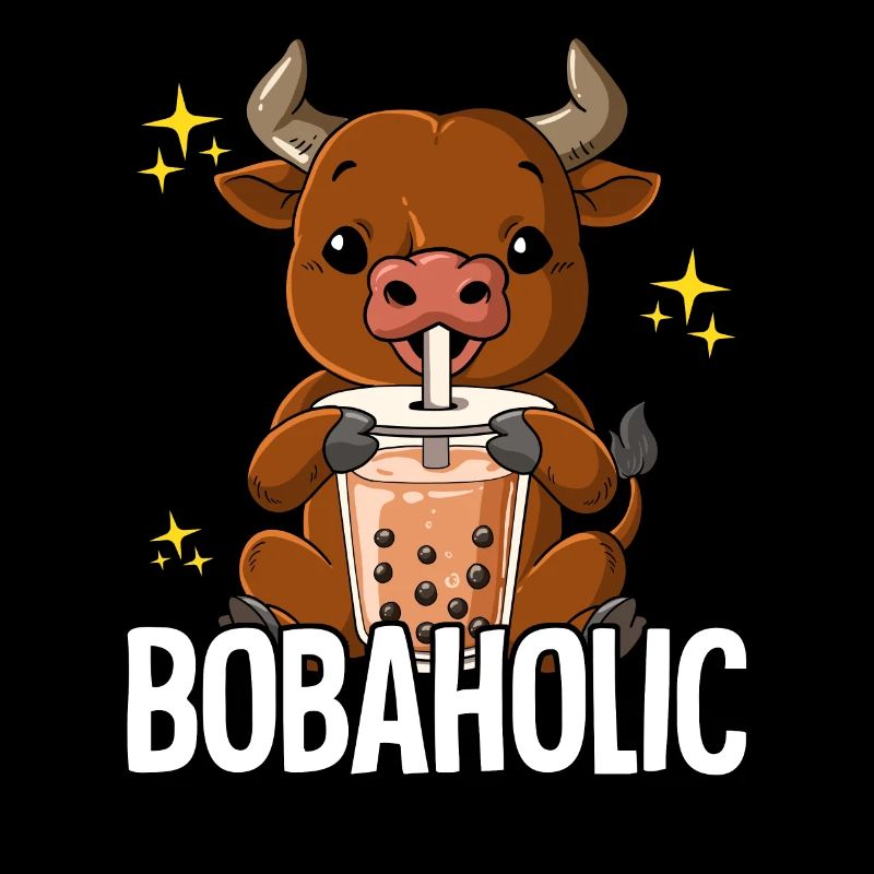 Bubble Tea Bœuf Boba Thé Bobaholic