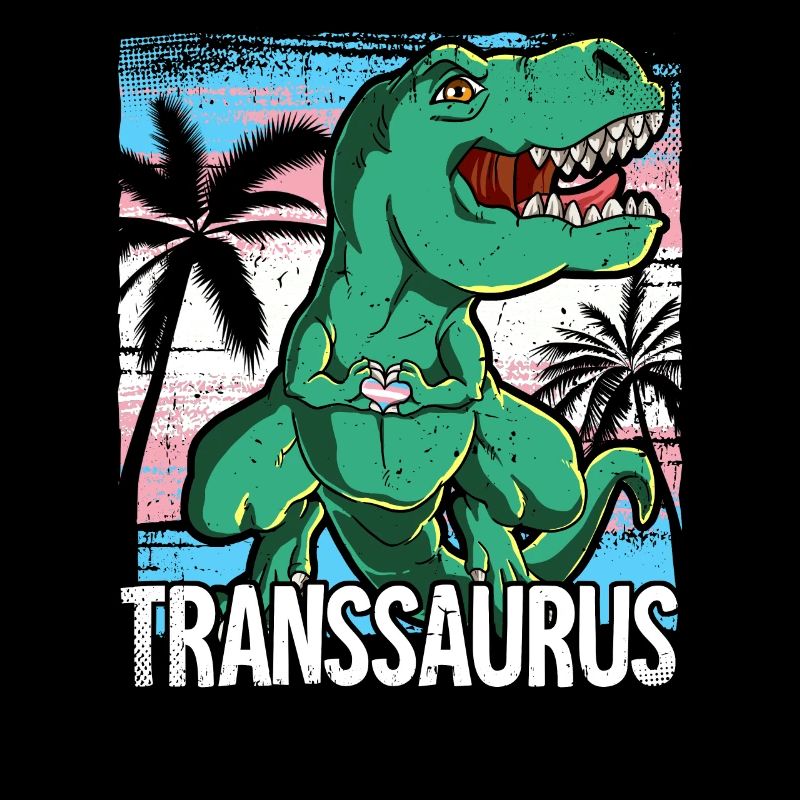 Pride LGBTQ Transsaurus Costume Pride Month