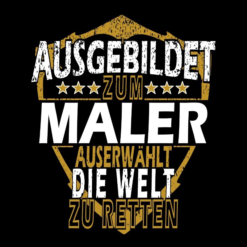 Maler Lustiger Spruch Geschenkidee