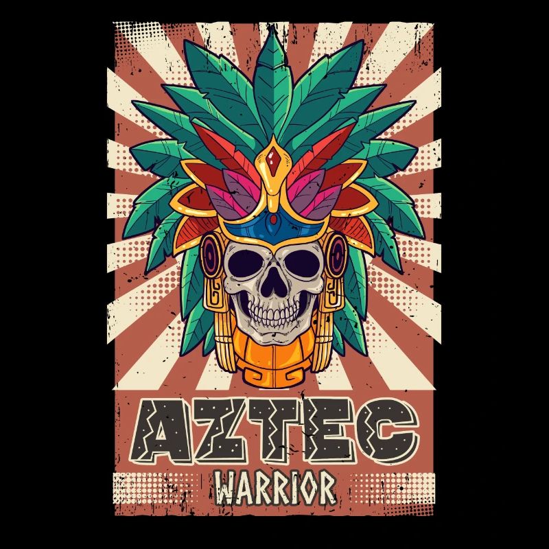 Guerrier aztèque mexicain Aztèques