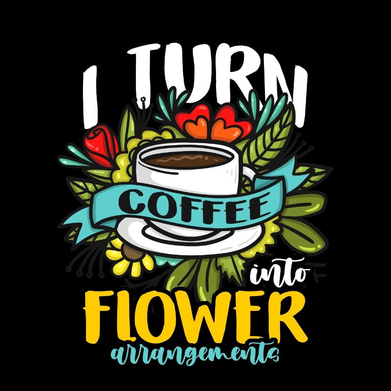 Fleuriste Je transforme le café en bouquet de fleurs Fleuristes