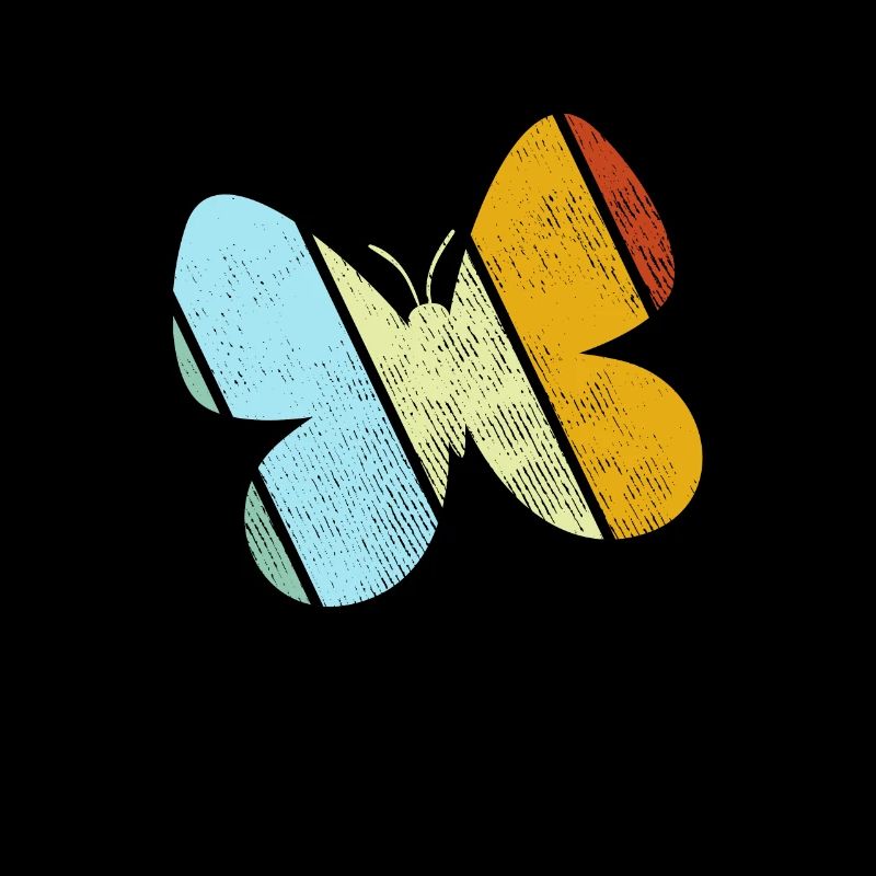 Schmetterling Retro
