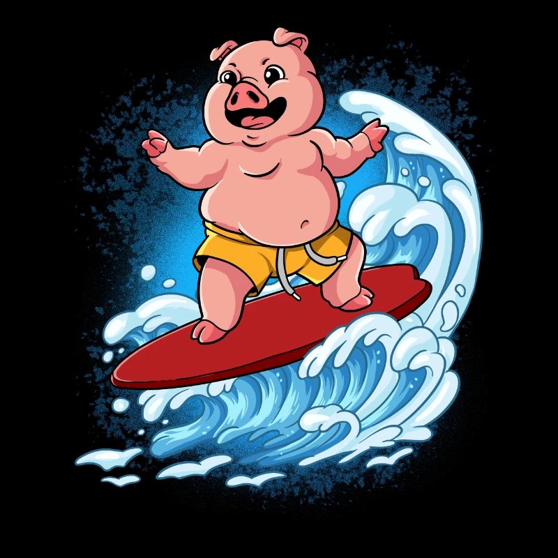 Surfeurs de vagues Surfeurs Surfeurs