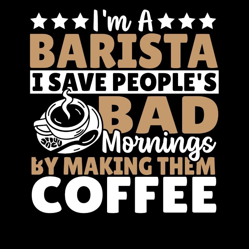 Ich bin ein Barista Ich rette den Leuten den