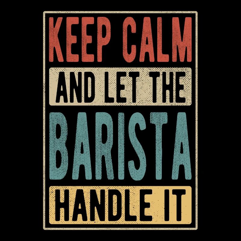 Barista Retro Geschenk
