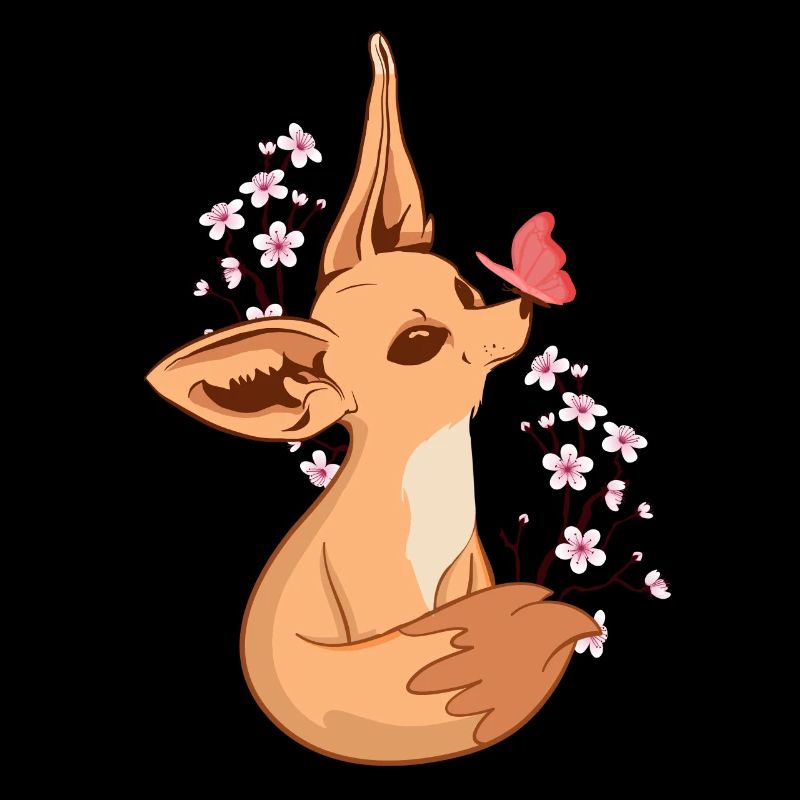 Fennek Fox Japanese Cherry Fennek Foxes
