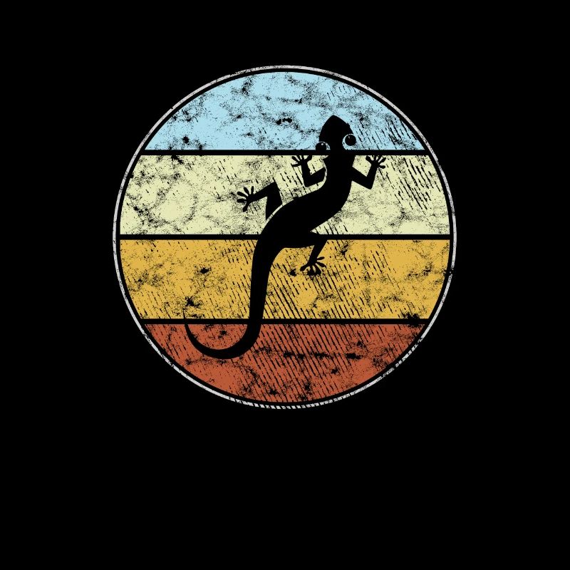 Eidechse Retro