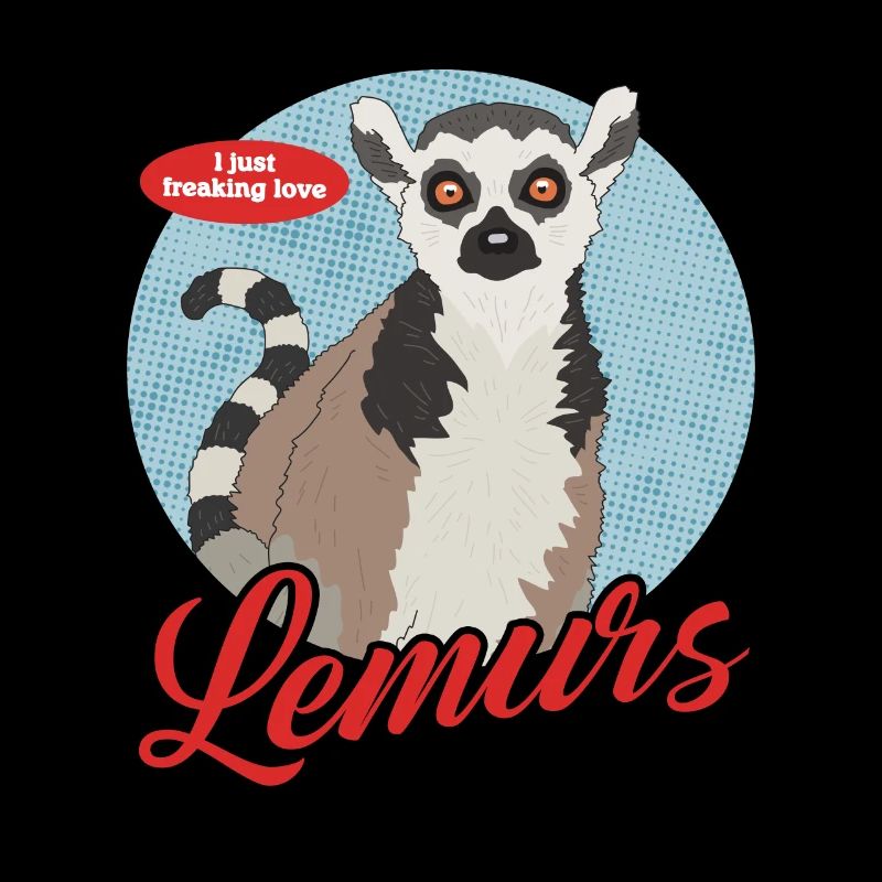 Lémurien à queue annelée | Cadeau de lémuriens à queue annelée