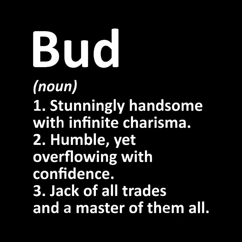BUD Definition Personalisierter Name