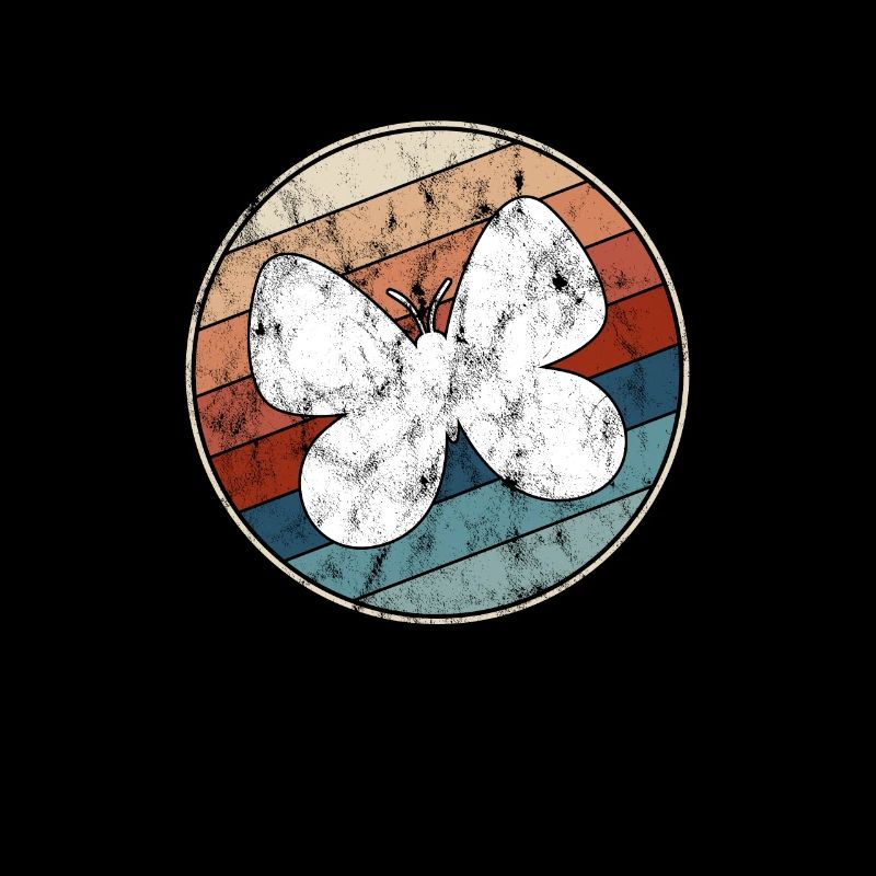 Schmetterling Retro