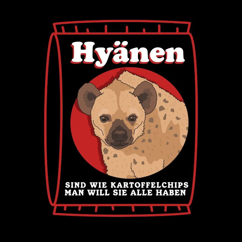 Hyänen sind wie | Tüpfelhyäne Hyäne Geschenk