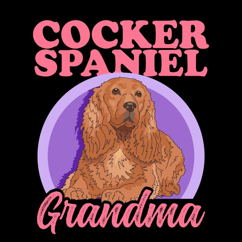 Cocker Spaniel Granny Dogs Cocker Spaniel Gift