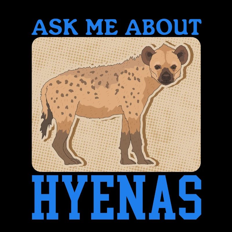 Hyäne Tüpfelhyäne Hyänen Geschenk