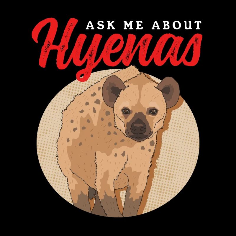 Hyäne Hyänen Tüpfelhyäne Geschenk