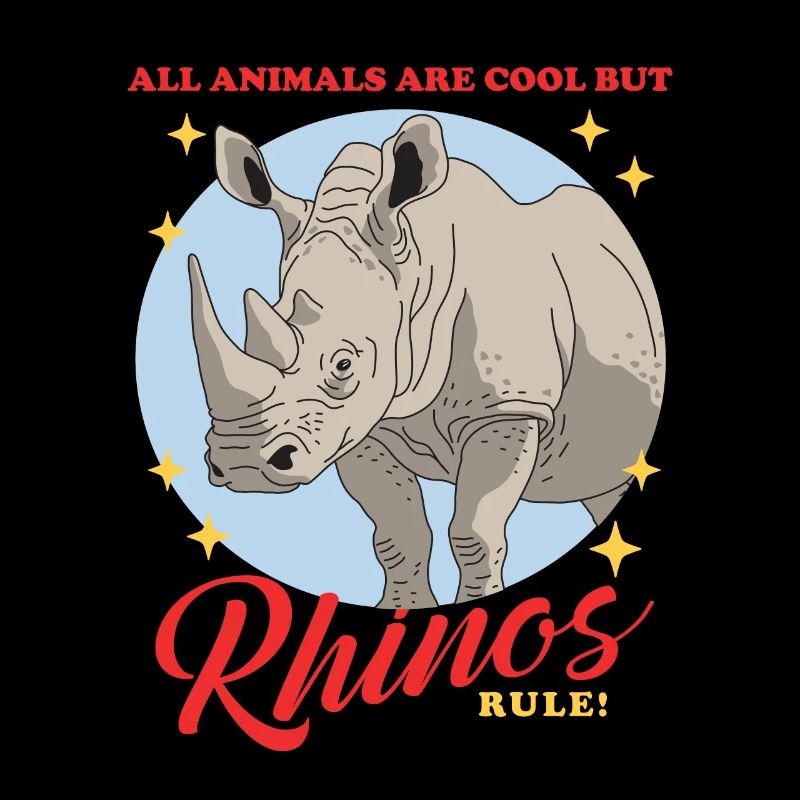 Nashorn Rhinozeros Nashörner Geschenk