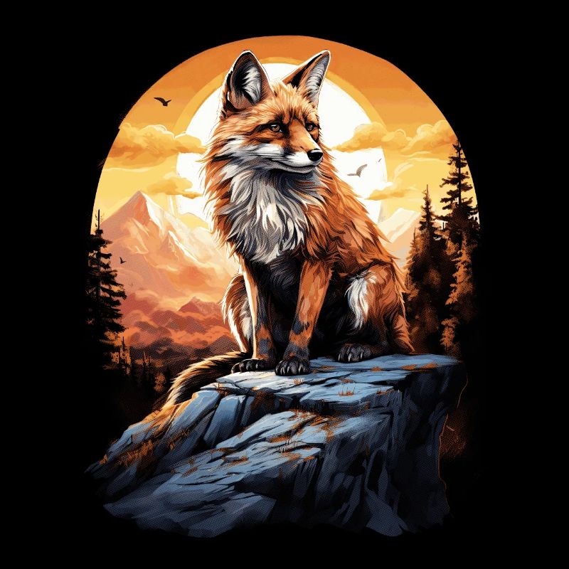 fox, nature, foxes, hiking, wilderness