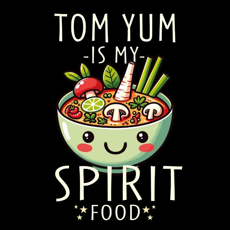 Tom Yum Soup Enthusiasts Delight - Einzigartiges Thai