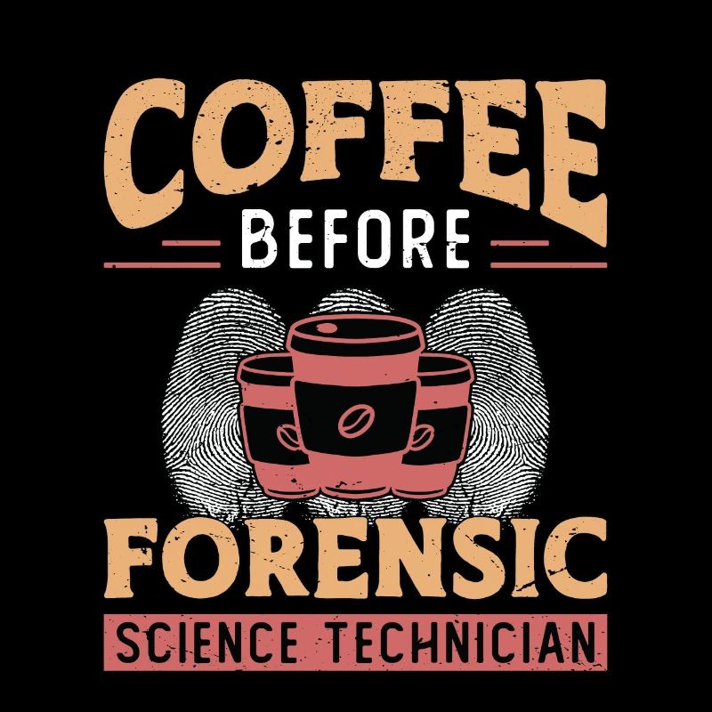 Forensic Science Coffee Fingerprints Amateur de café
