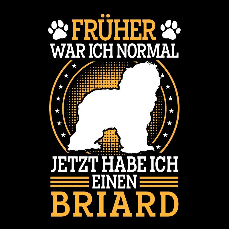 Briard était normal Berger de Brie Briard