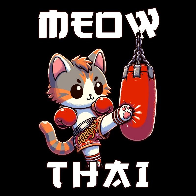 Muay Thaï Boxe, Boxe Thaïlandaise Kickboxing Miaou Thaï