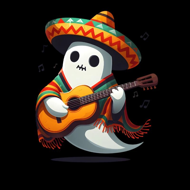 Cinco de Mayo Geist mit Sombrero