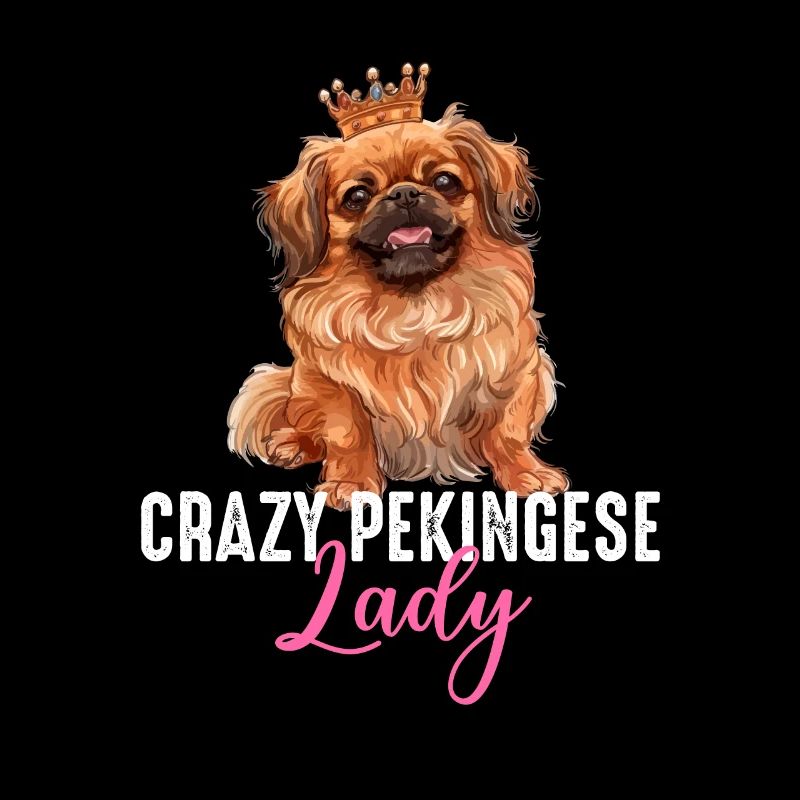 Crazy Pekingese lady