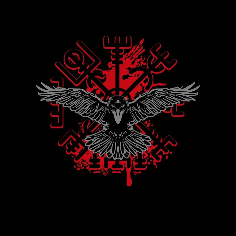 Wikinger Tshirt Viking Valhalla Walhalla Gott Odin