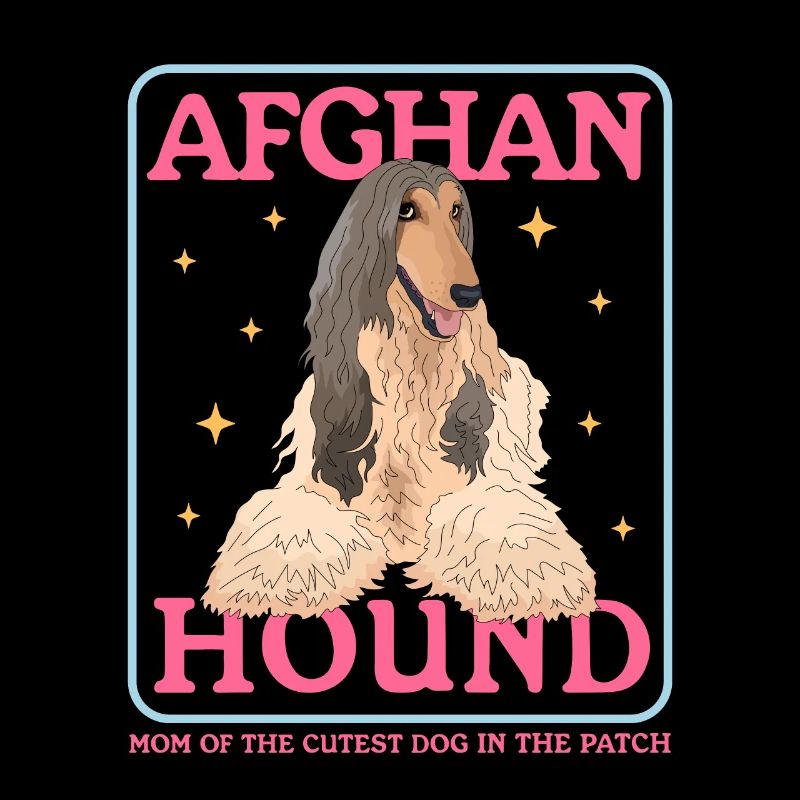 Afghanischer Windhund Mom Hundehalter Geschenk