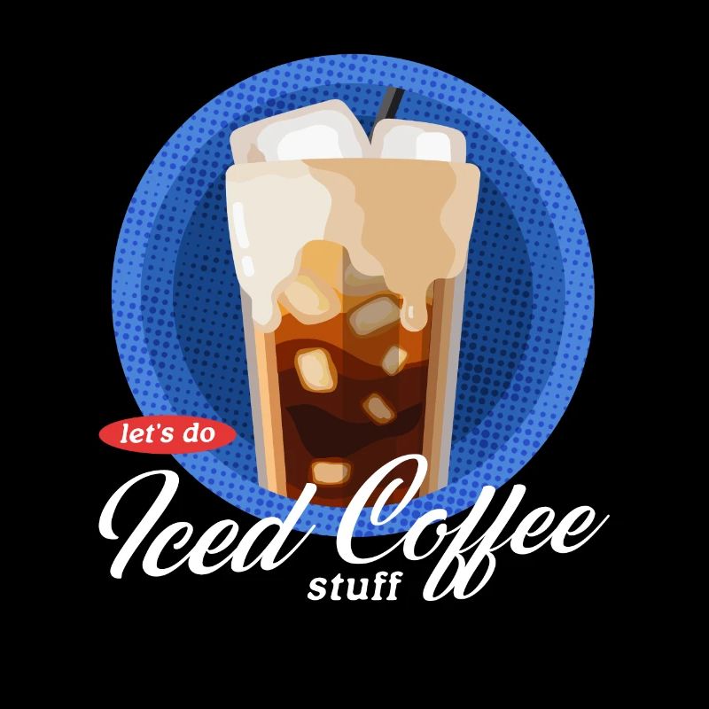 Eiskaffee Iced Coffee Kaffee Liebhaber Geschenk