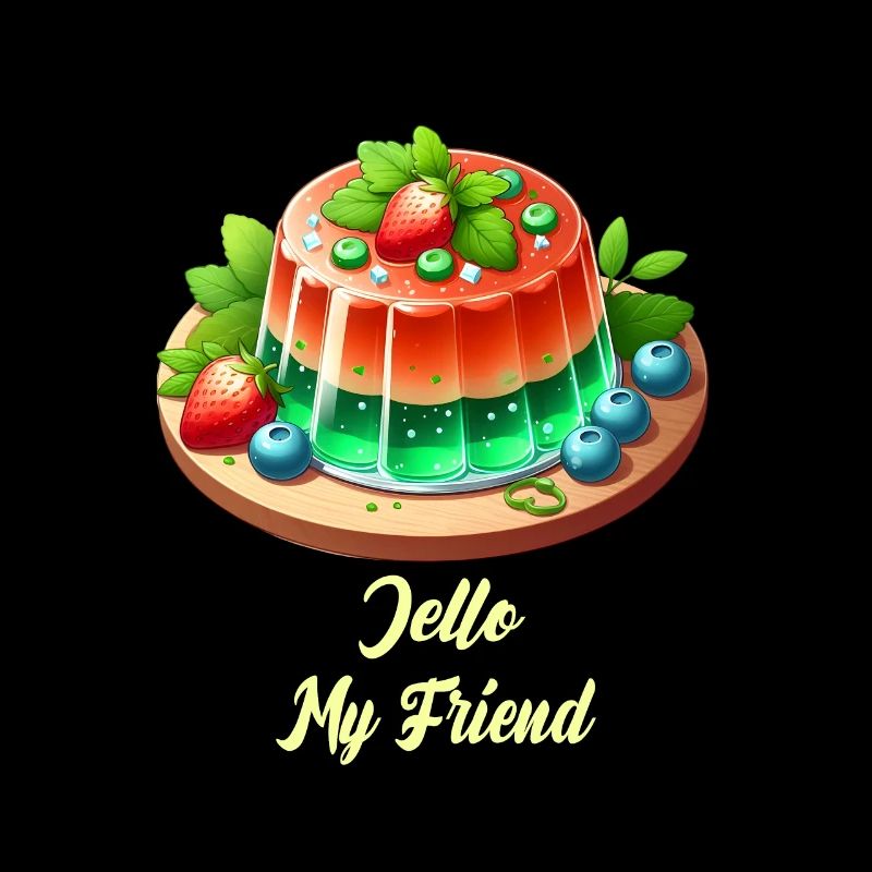 Jello My Friend Pudding