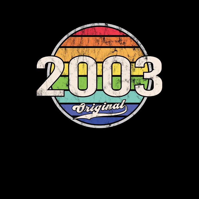 2003 Anniversaire Année Original