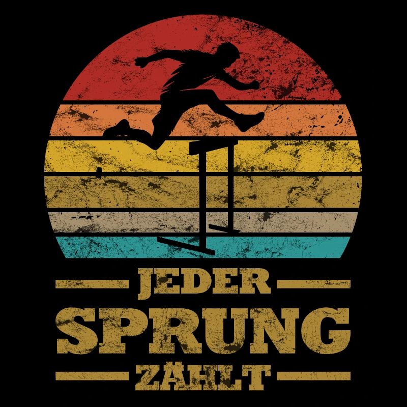 Hindernislauf Leichtathlet Hürdenläufer