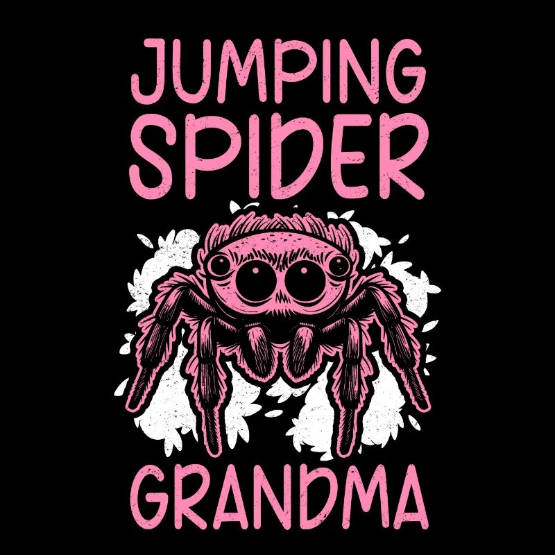 Jumping Spider Grandma Jumping Spiders Gift