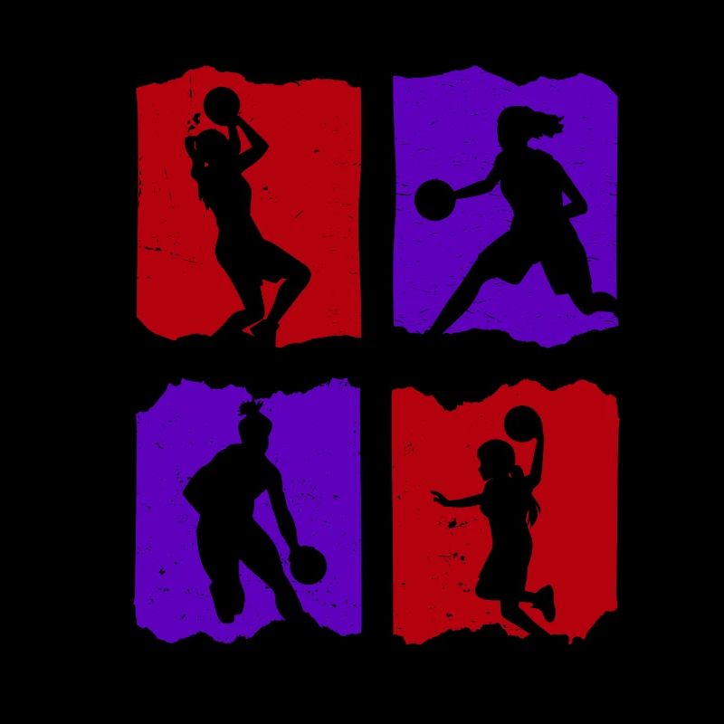 T-shirt de basket-ball B-ball Dunking Rebound Player