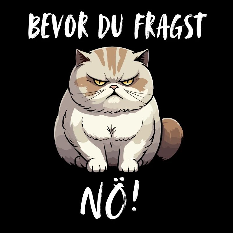 Katze Tshirt Lustig Witzig Humor Sarkasmus Ironie