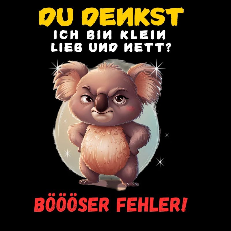 Koala Tshirt Kinder Frauen Witzig Klein Sarkasmus