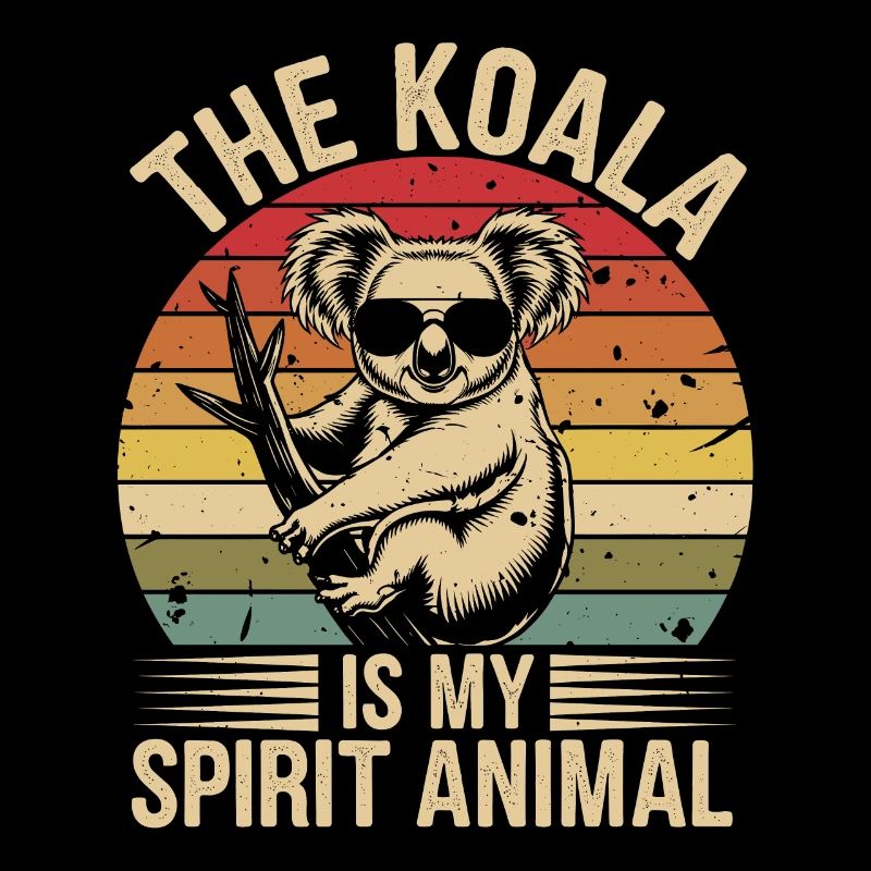 Koala est mon animal rétro