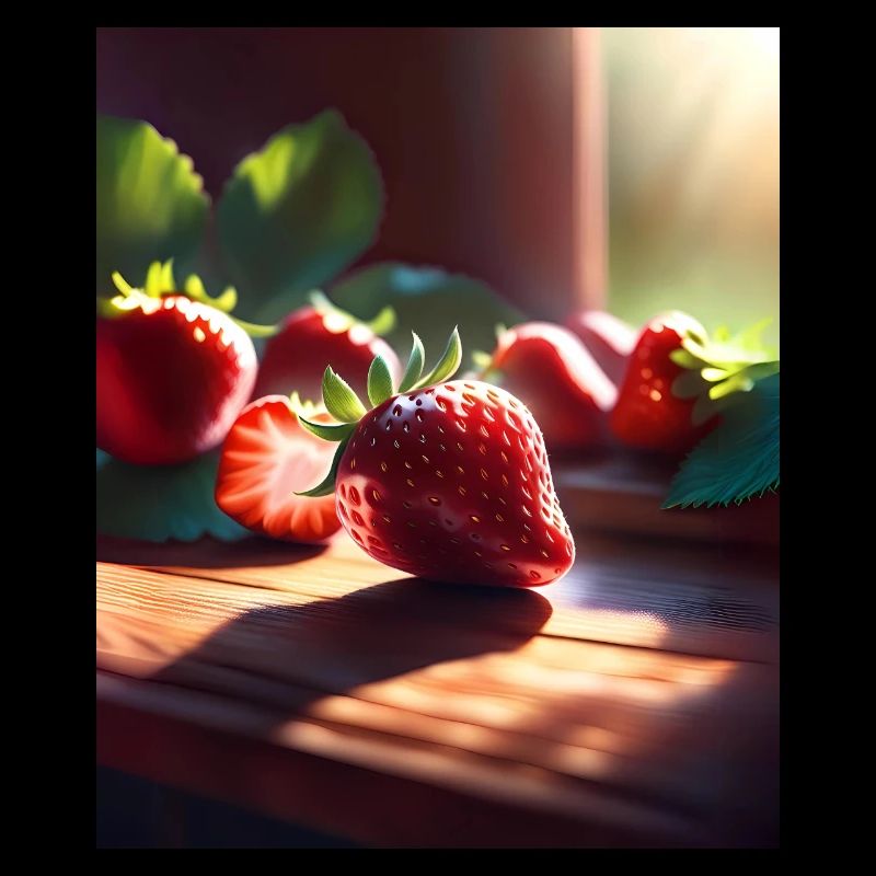 Ich liebe Erdbeeren