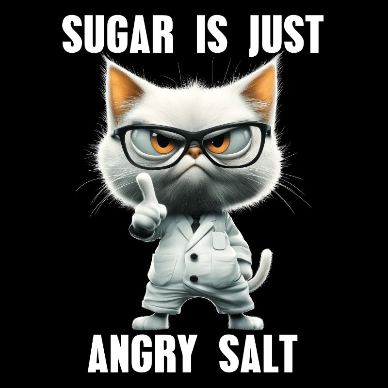 Suagar Is Just Angry Salt Katze Wissenschaft Meme