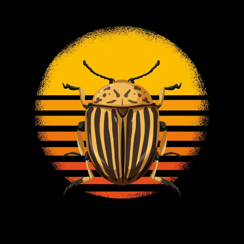 Retro Stripe Pattern for Nature Lovers