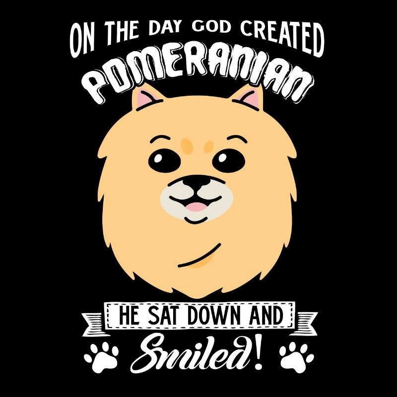God Created Pomeranian
