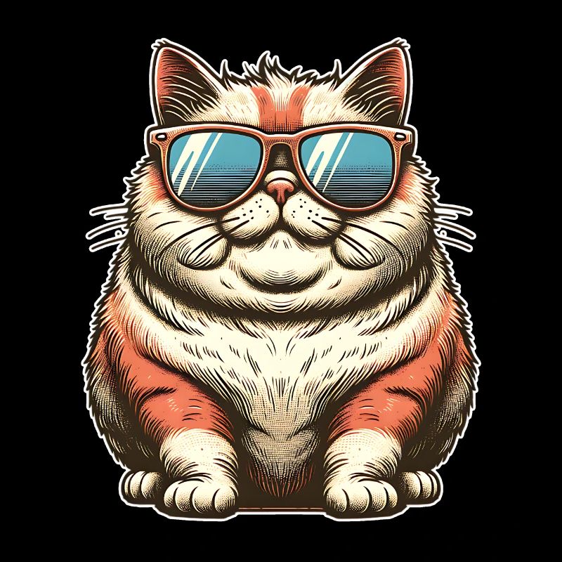 Dicke Coole Katze