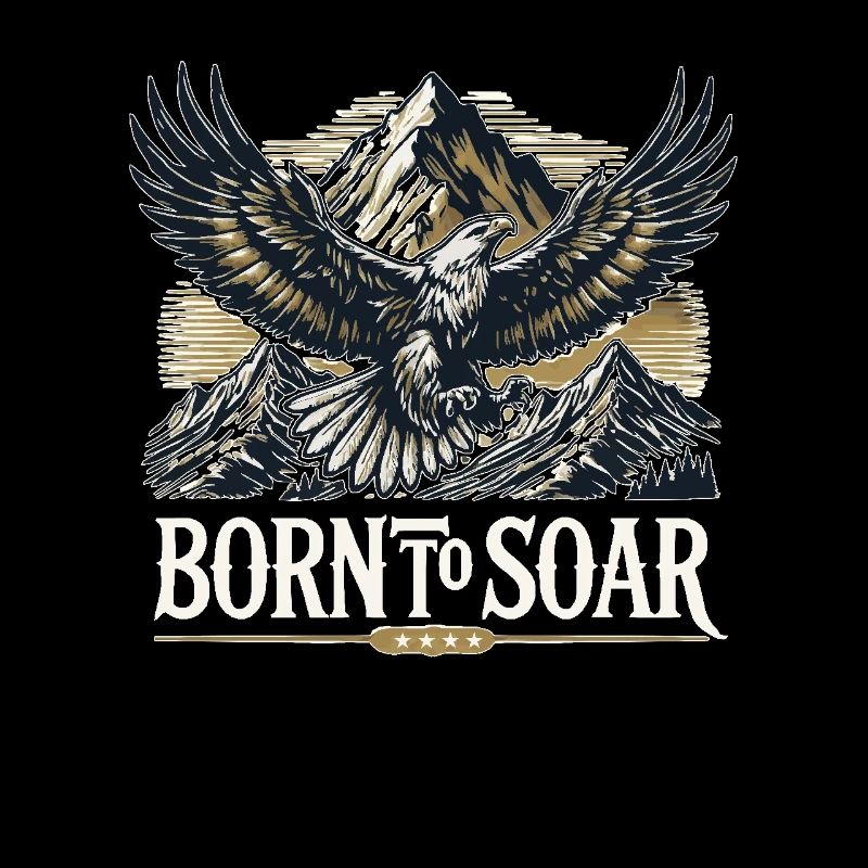Mountains Nature And Eagle Born To Soar