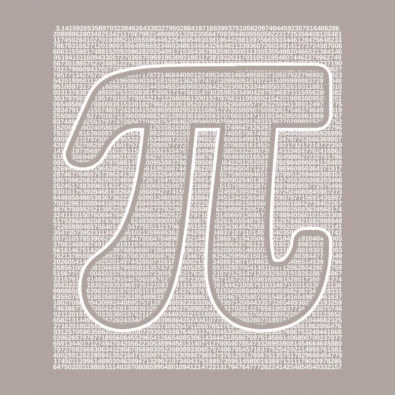 Pi Tag Numéro Art Math Lover